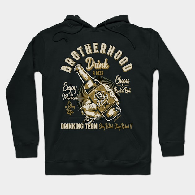 Brotherhood Hoodie by nanobarbero